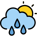Raindrop: Indication of rain showers